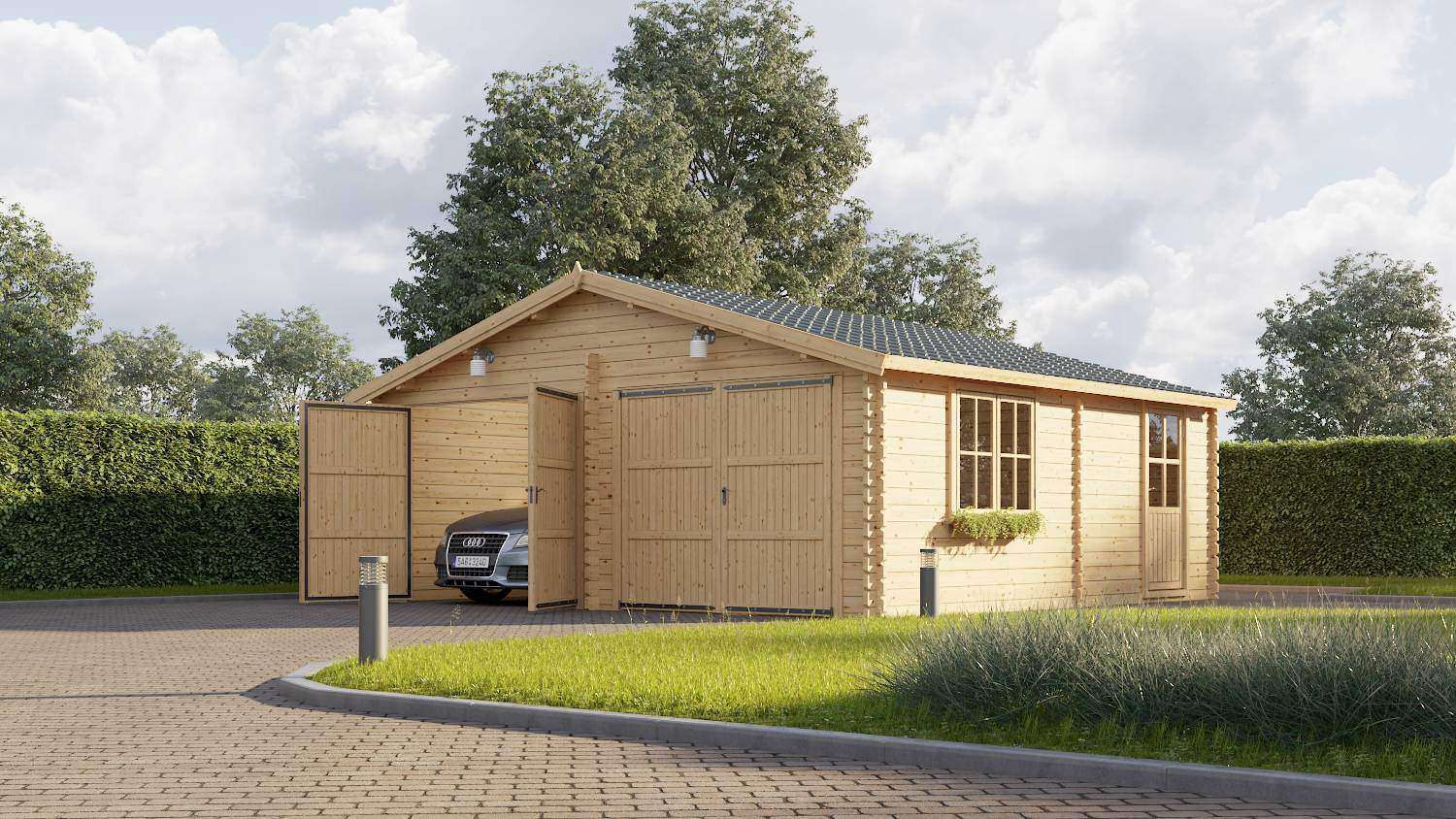 Garage 6x6 double